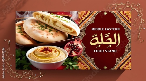 halal food shop banner