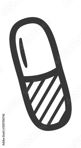 Pharmaceutical dosage medical capsule dose