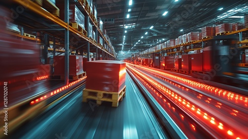 Efficiently Moving Packages Through a Modern Distribution Center During Peak Operational Hours