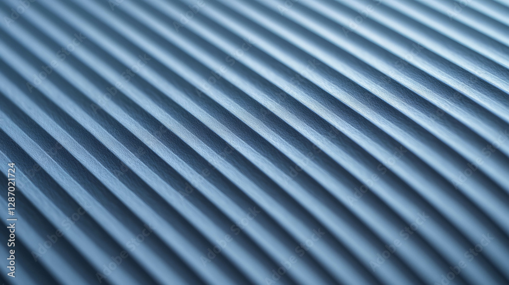 Deep ribbed blue paper texture with rough surface for design and craft projects Deep ribbed blue paper texture with rough surface for design and craft projects