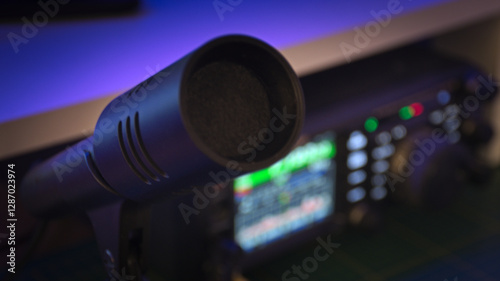 ham radio base station microphone