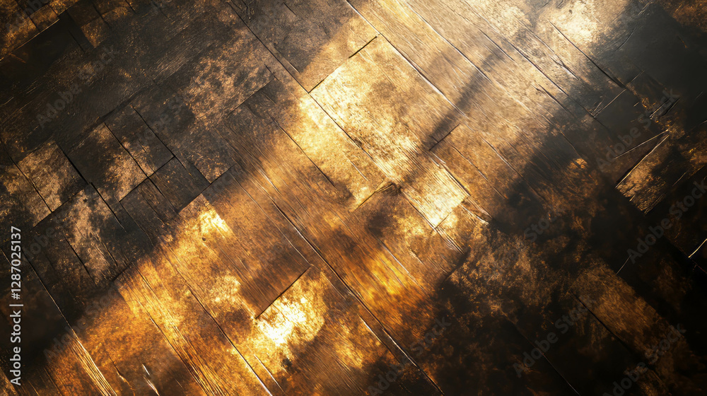 Fototapeta premium Textured mango wood surface with varied patterns for interior design