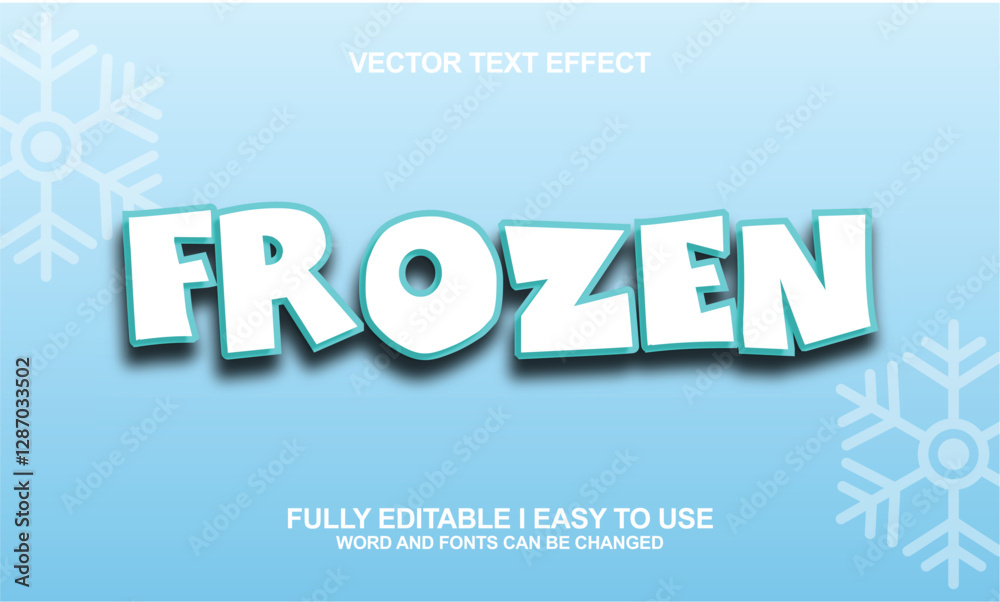 Editable Font Vector Effect Editable Font Vector Effect