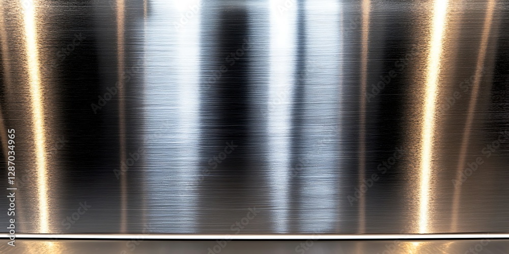 Fototapeta premium Stainless Steel Panel Surface