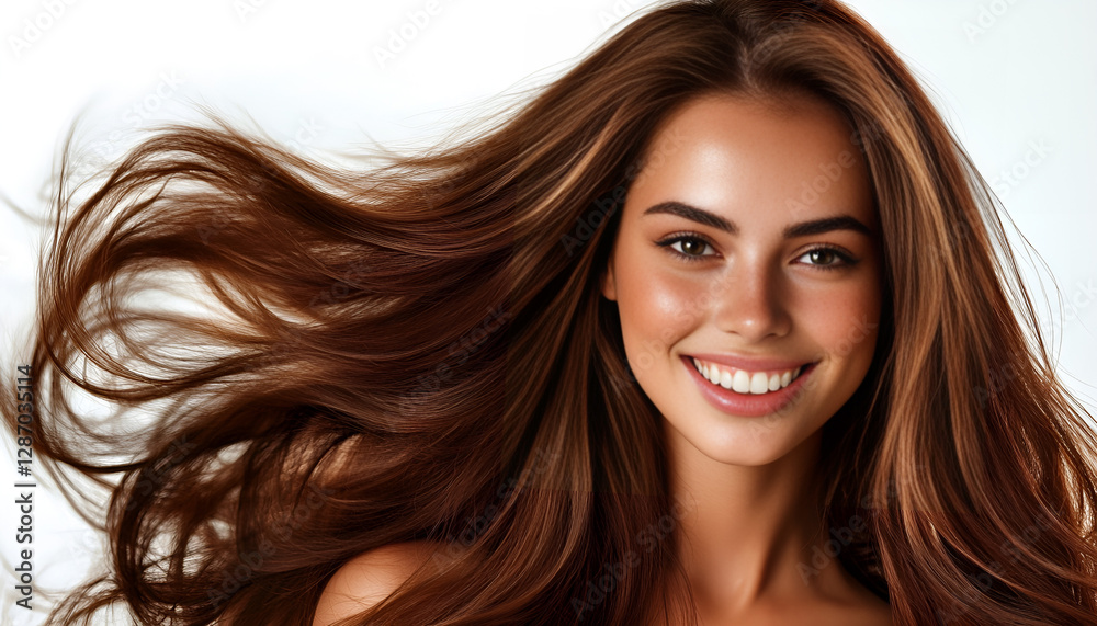 Beautiful Hair swinging head from side to side, Young beautiful woman with long perfect healthy lovely shiny hair, happy with beauty products, hair shampoo or conditioner Beautiful Hair swinging head from side to side, Young beautiful woman with long perfect healthy lovely shiny hair, happy with beauty products, hair shampoo or conditioner