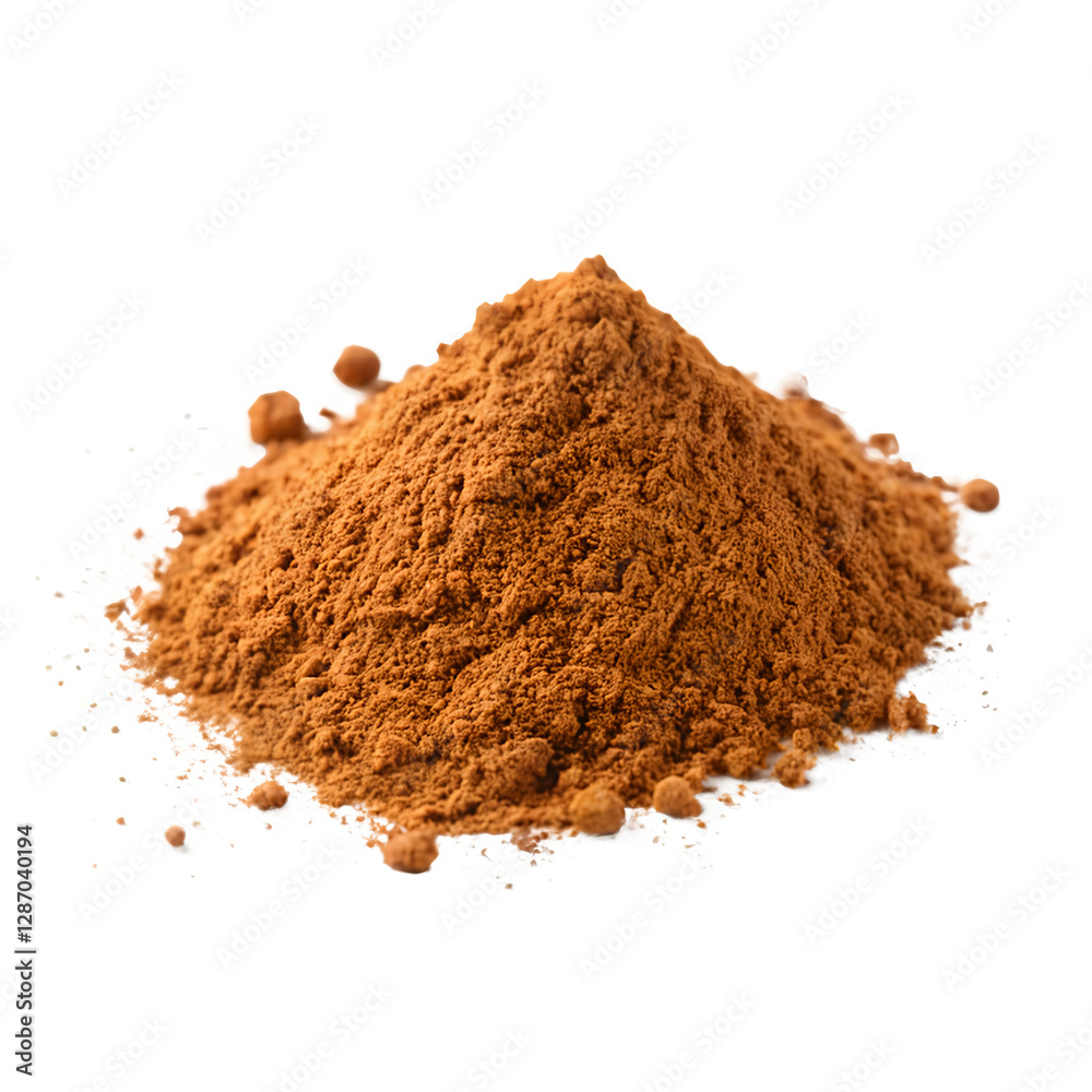 Small Heap of Finely Ground Cinnamon Powder PNG: Perfect for Cooking, Baking, and Spice-Themed Designs. Small Heap of Finely Ground Cinnamon Powder PNG: Perfect for Cooking, Baking, and Spice-Themed Designs.