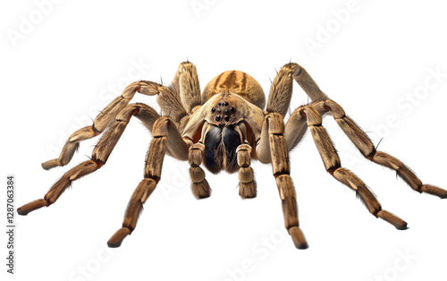 Isolated Tarantula Spider