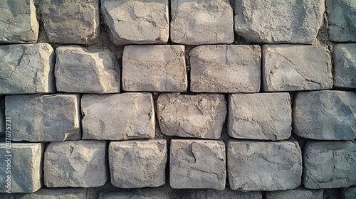 Champion wall built using high-quality fly ash bricks in detailed front view