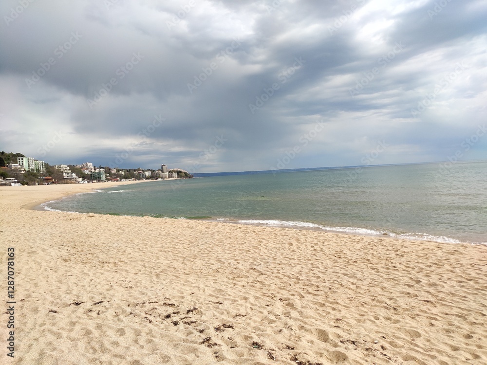 Obraz premium beach with blue sky