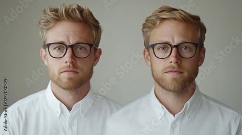 National Look Alike Day: twin resemblance, celebrity double, doppelganger celebration, identical appearance, mirror image, uncanny similarity, famous impersonator, look-alike festivity