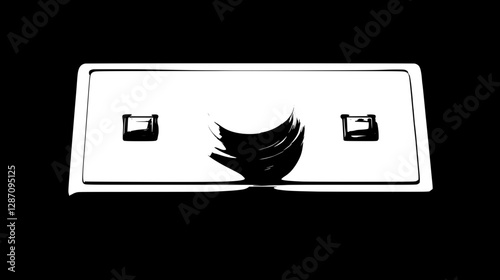 Stylish Modern Control Panel Design