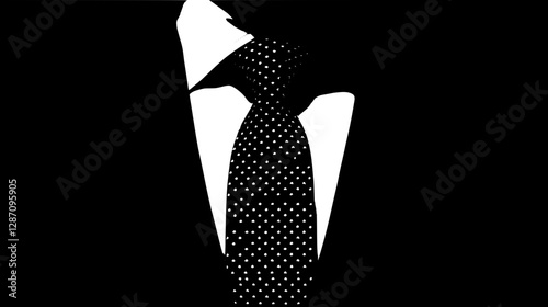 Classic Black Tie and Suit - Formal Elegance