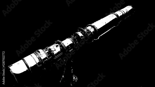 Advanced Telescope Design - Futuristic Space Exploration