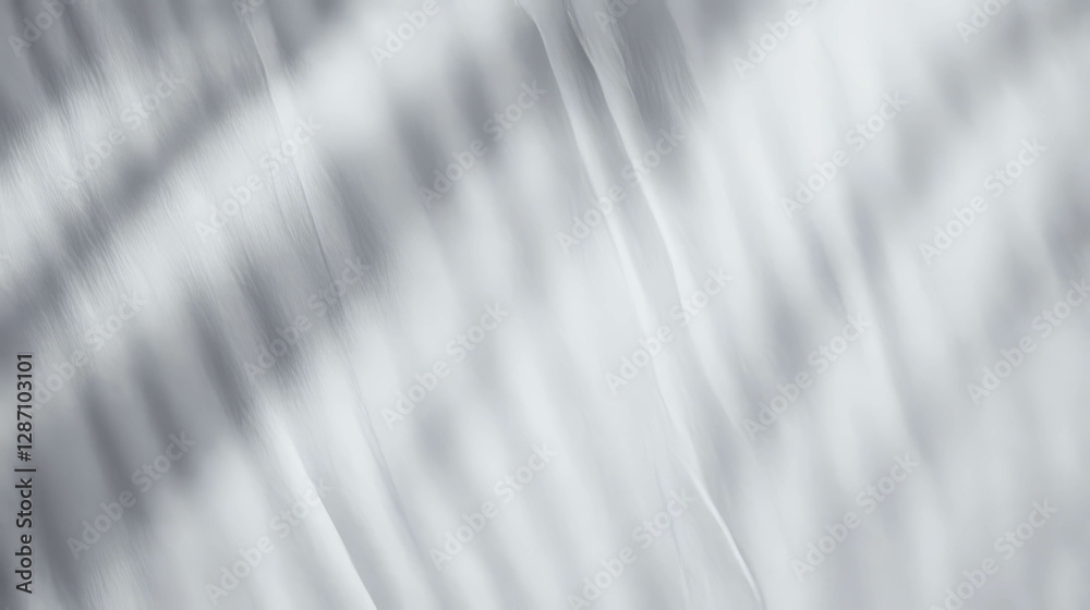 Obraz premium Abstract texture of rounded ribbed grey paper with smooth gradient design