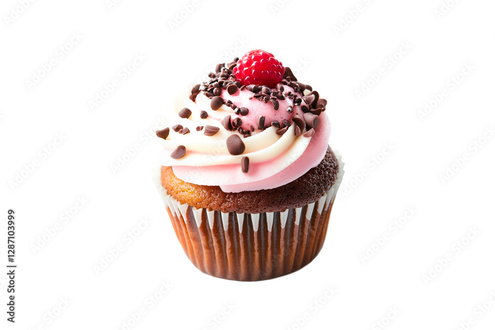 Delicious Raspberry Cupcake Chocolate Sprinkles Sweet Treat, Delicious Raspberry Cupcake Chocolate Sprinkles Sweet Treat,