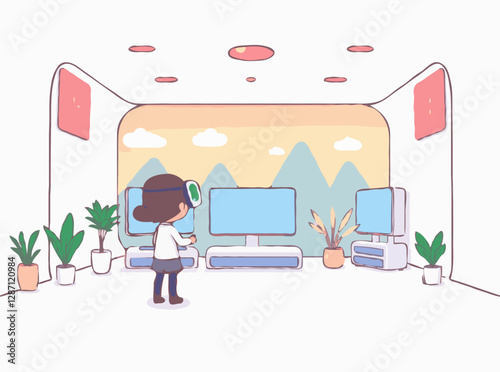 Immersive VR Simulation Environment Design