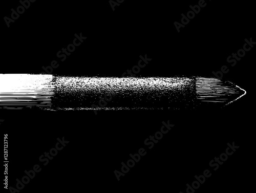 Close-up of a High-Quality Makeup Brush