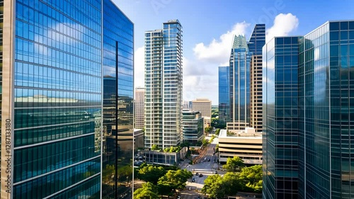 Modern Cityscape: Austin, Texas Skyline