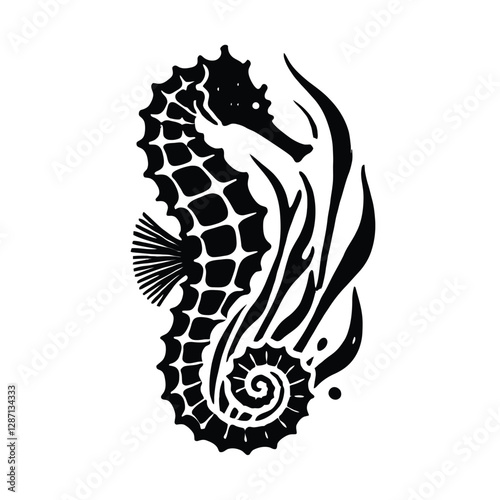 Seahorse Silhouette