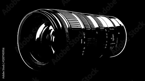 High-Tech Camera Lens - Professional Photography