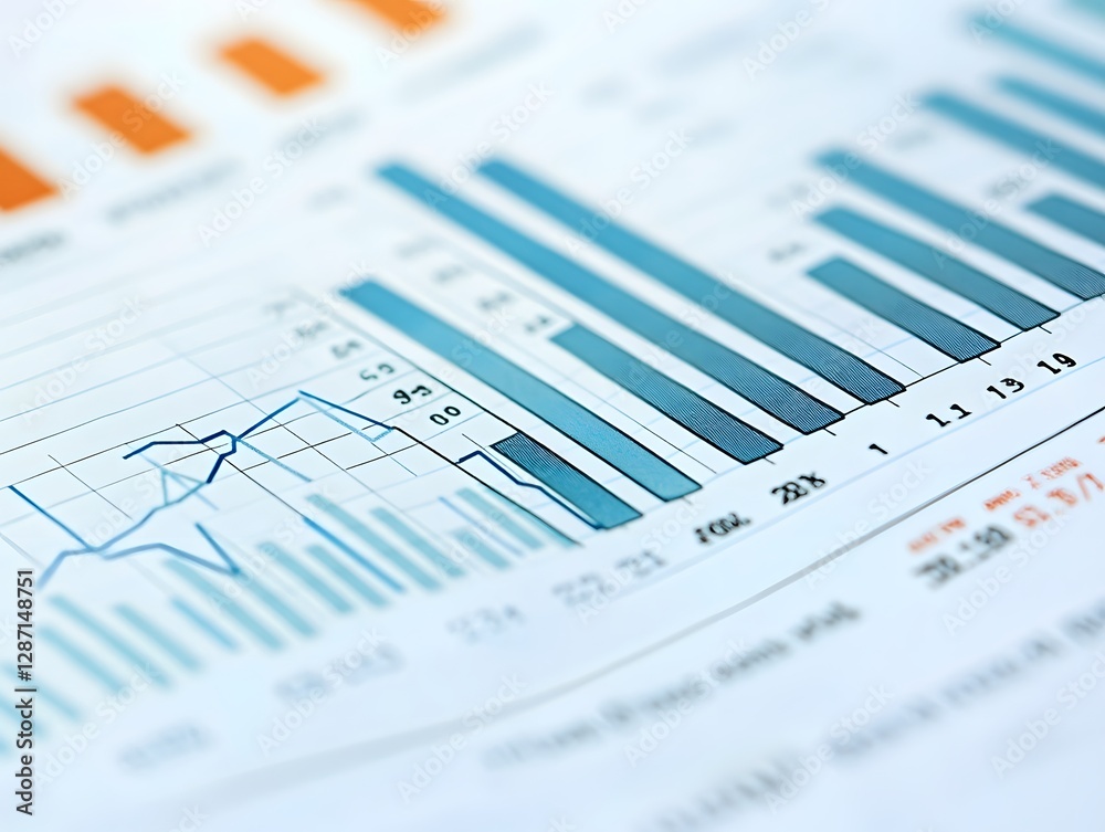 Detailed financial graphs and charts displaying data analysis trends. Perfect for presentations, reports, and economic discussions, showcasing growth and performance indicators. Detailed financial graphs and charts displaying data analysis trends. Perfect for presentations, reports, and economic discussions, showcasing growth and performance indicators.