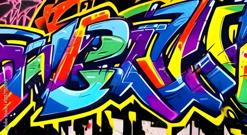 Abstract Graffiti Art Design | 377
