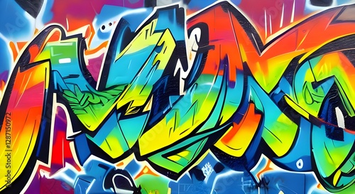 Abstract Graffiti Art Design | 394