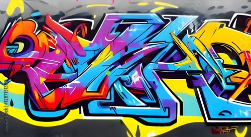 Abstract Graffiti Art Design | 398