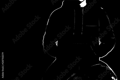 Stylish Black Hoodie for Men