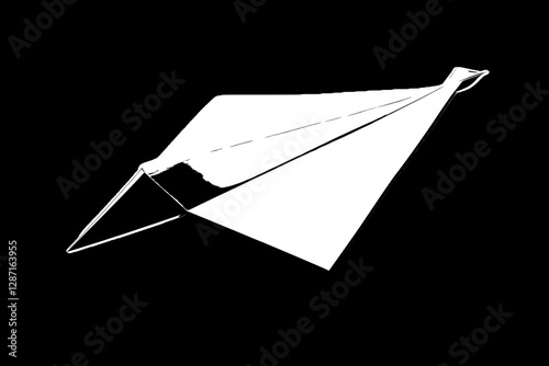 Origami Paper Airplane: A Whimsical Craft
