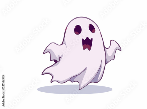 Creepy Ghostly Shadows Design Element