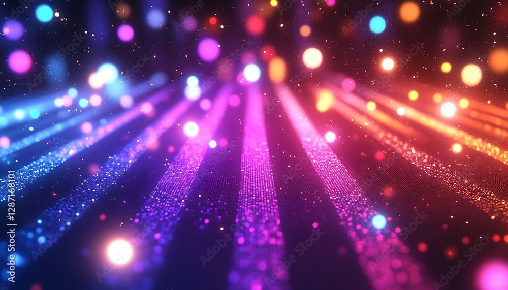 Abstract Colorful Light Trails Abstract Colorful Light Trails