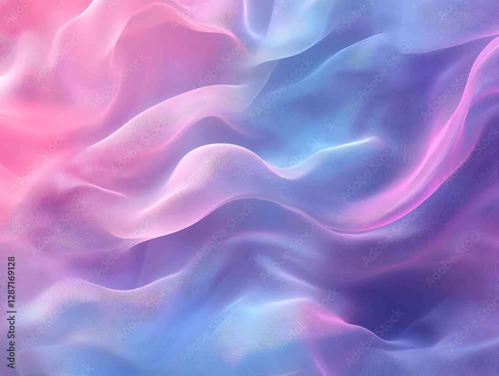 Fototapeta premium Abstract Flowing Fabric