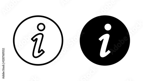 Information sign icon vector. about us sign and symbol. question mark icon
