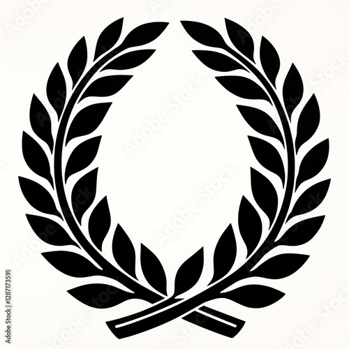 laurel wreath vector