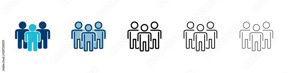 people icon vector isolated on white background. person icon. User vector icon people icon vector isolated on white background. person icon. User vector icon