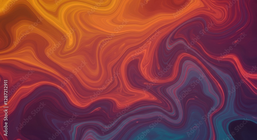 Vibrant abstract colorful swirling patterns with dynamic waves Vibrant abstract colorful swirling patterns with dynamic waves