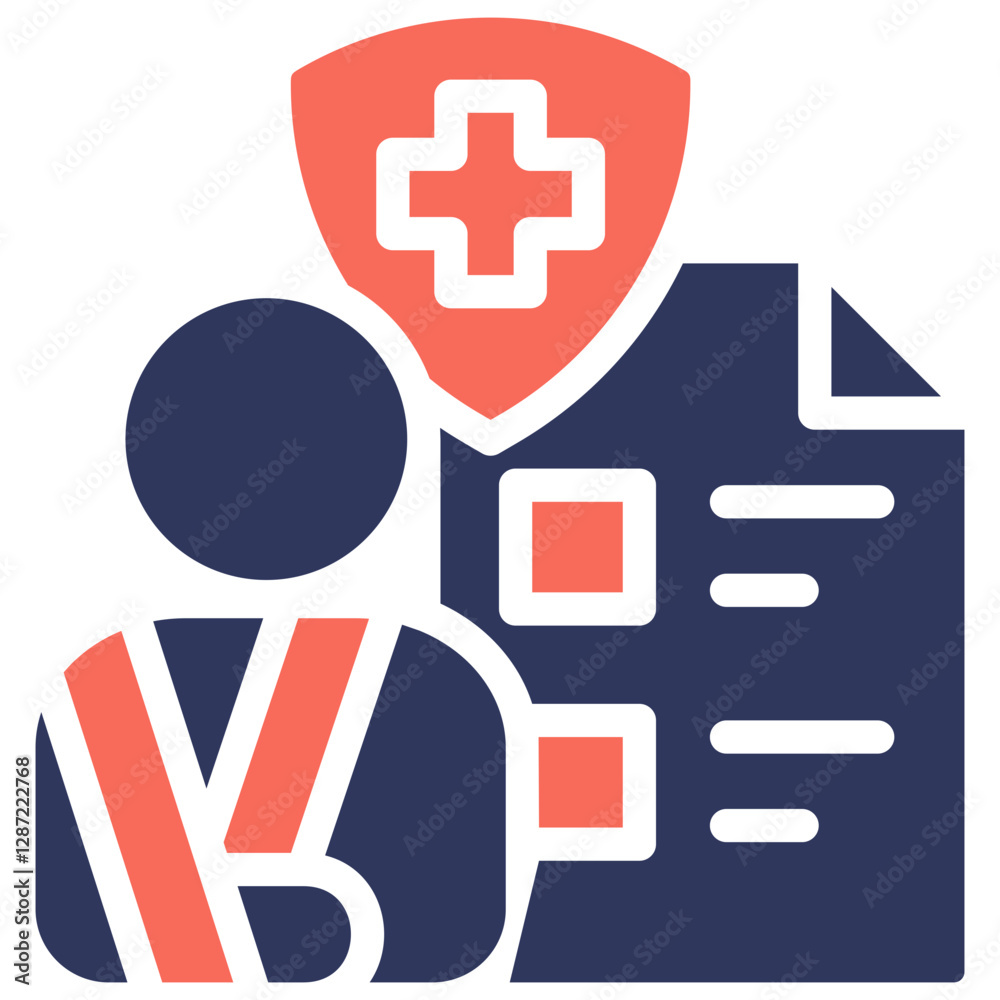 Obraz premium Injury Icon