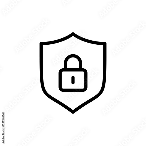 Security icon vector illustration. protection sign and symbol. privacy. vpn