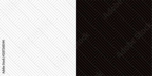 격자 가 얽힌 형태의 패턴디자인