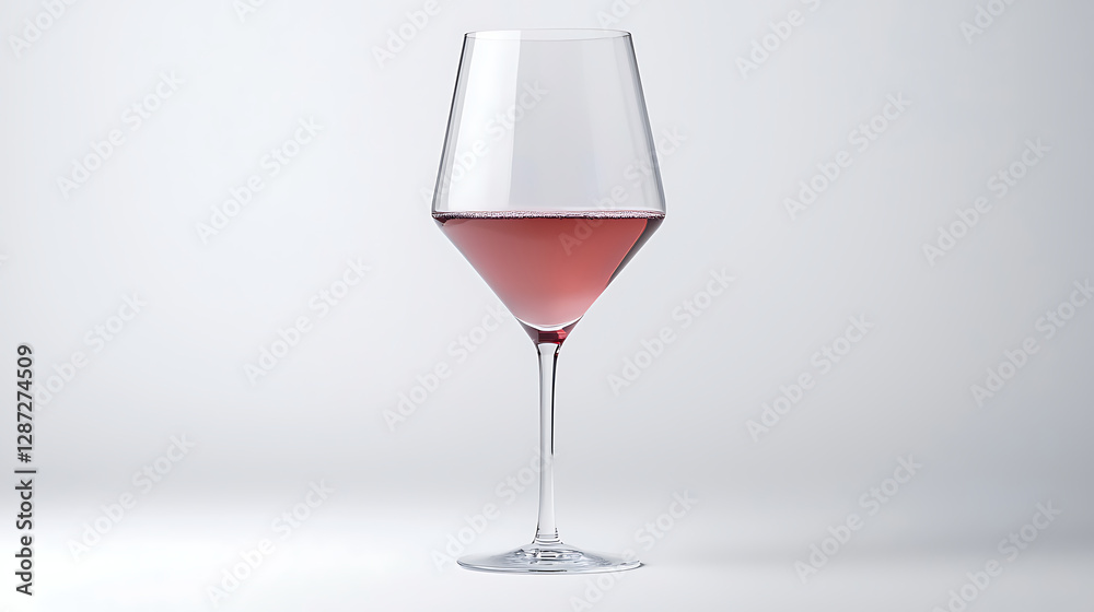 A wine glass is filled with red wine A wine glass is filled with red wine