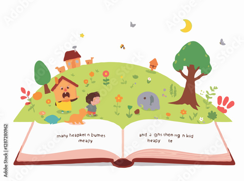 Imaginative Storybook Illustrations for Kids