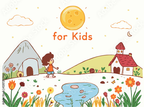 Imaginative Storybook Illustrations for Kids