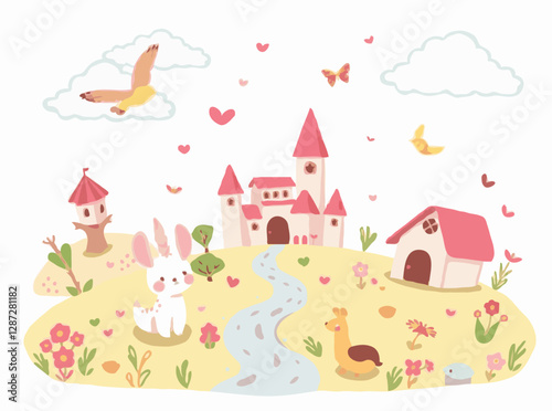 Adorable Creatures and Fantasy Landscapes