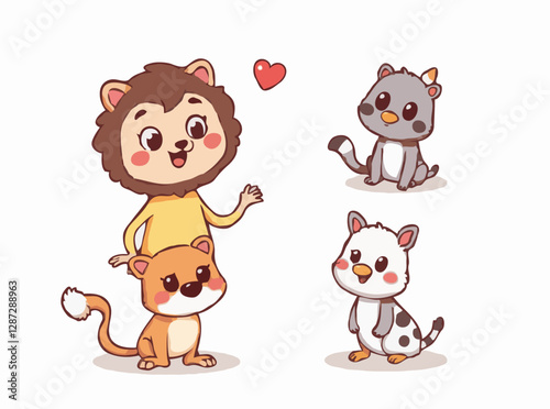 Adorable Creatures and Characters for Kids' Tales