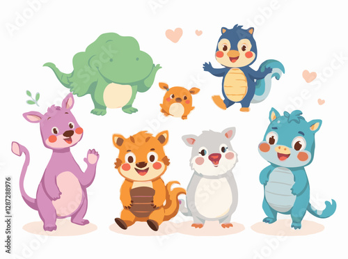 Adorable Creatures and Characters for Kids' Tales