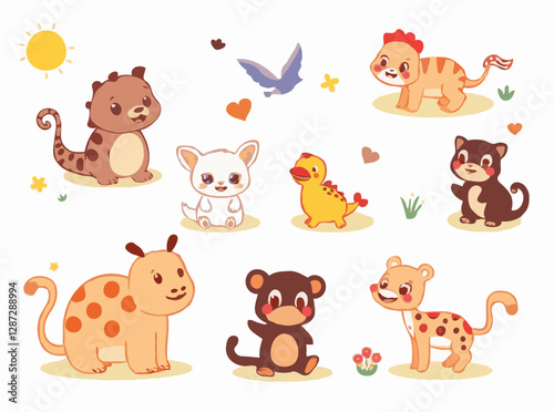 Adorable Creatures and Characters for Kids' Tales