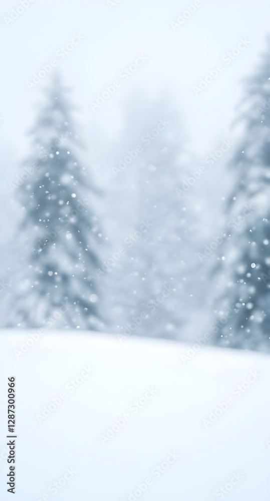 Fototapeta premium Winter background