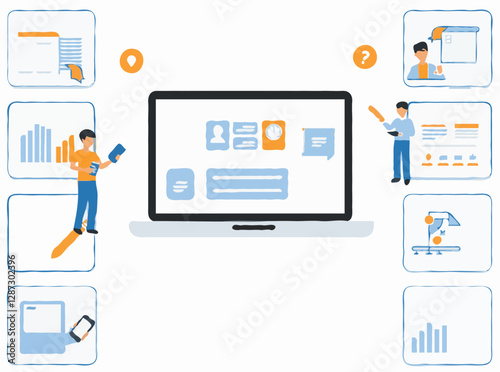 Engaging Visual Aids for Online Courses