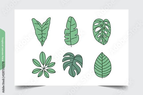 Tropical Leaves Pack